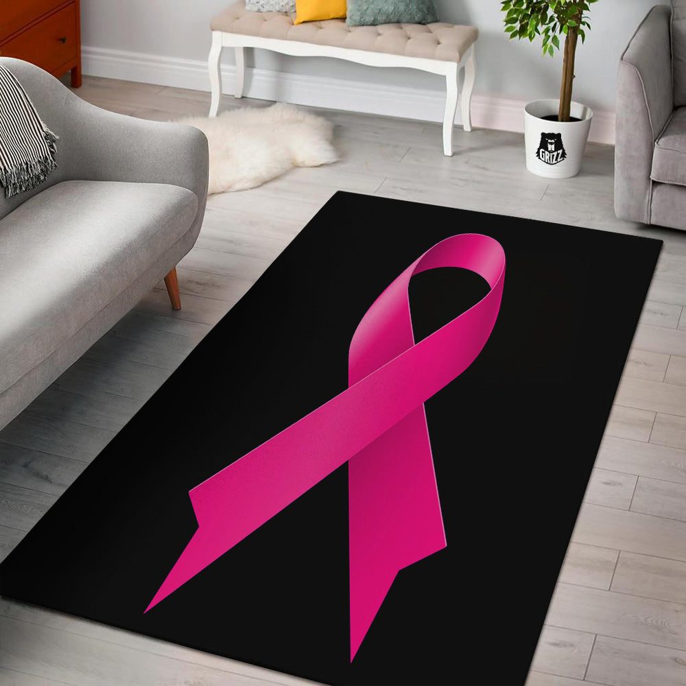 Symbol Breast Cancer Awareness Print Floor Mat-grizzshop
