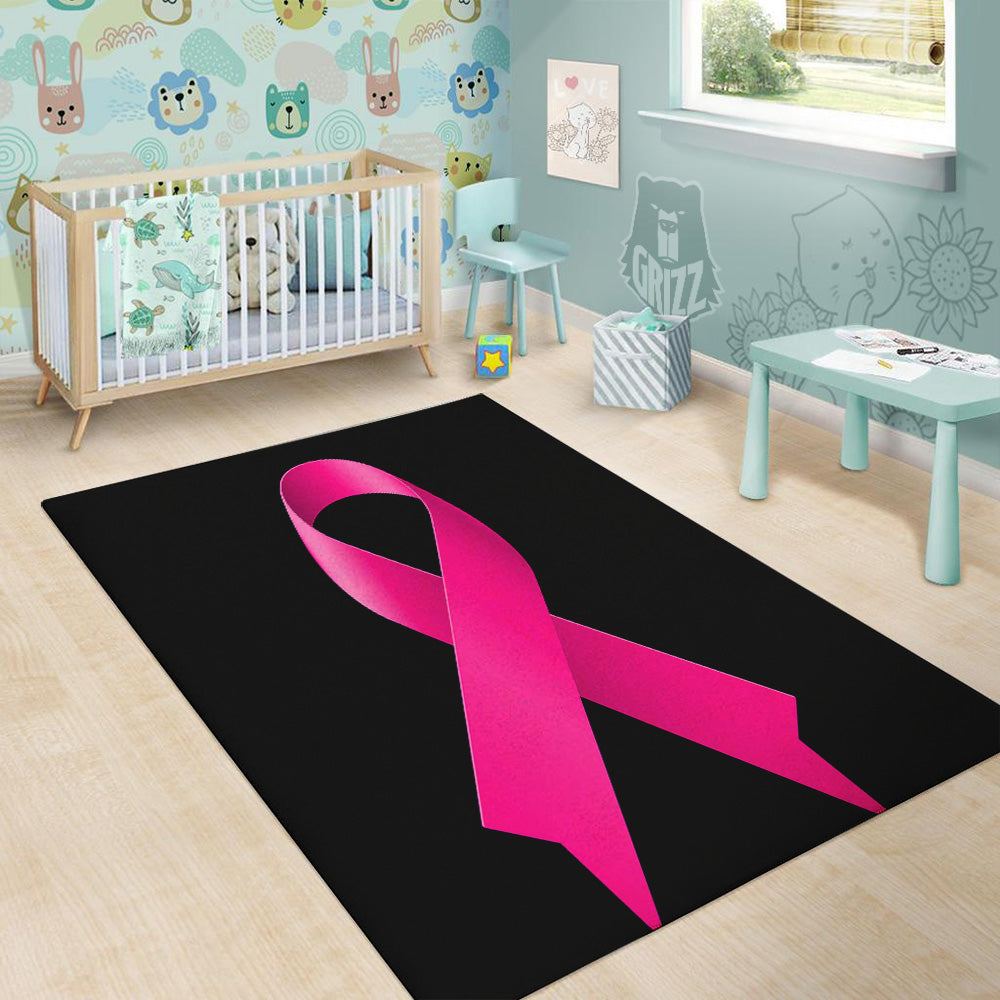 Symbol Breast Cancer Awareness Print Floor Mat-grizzshop