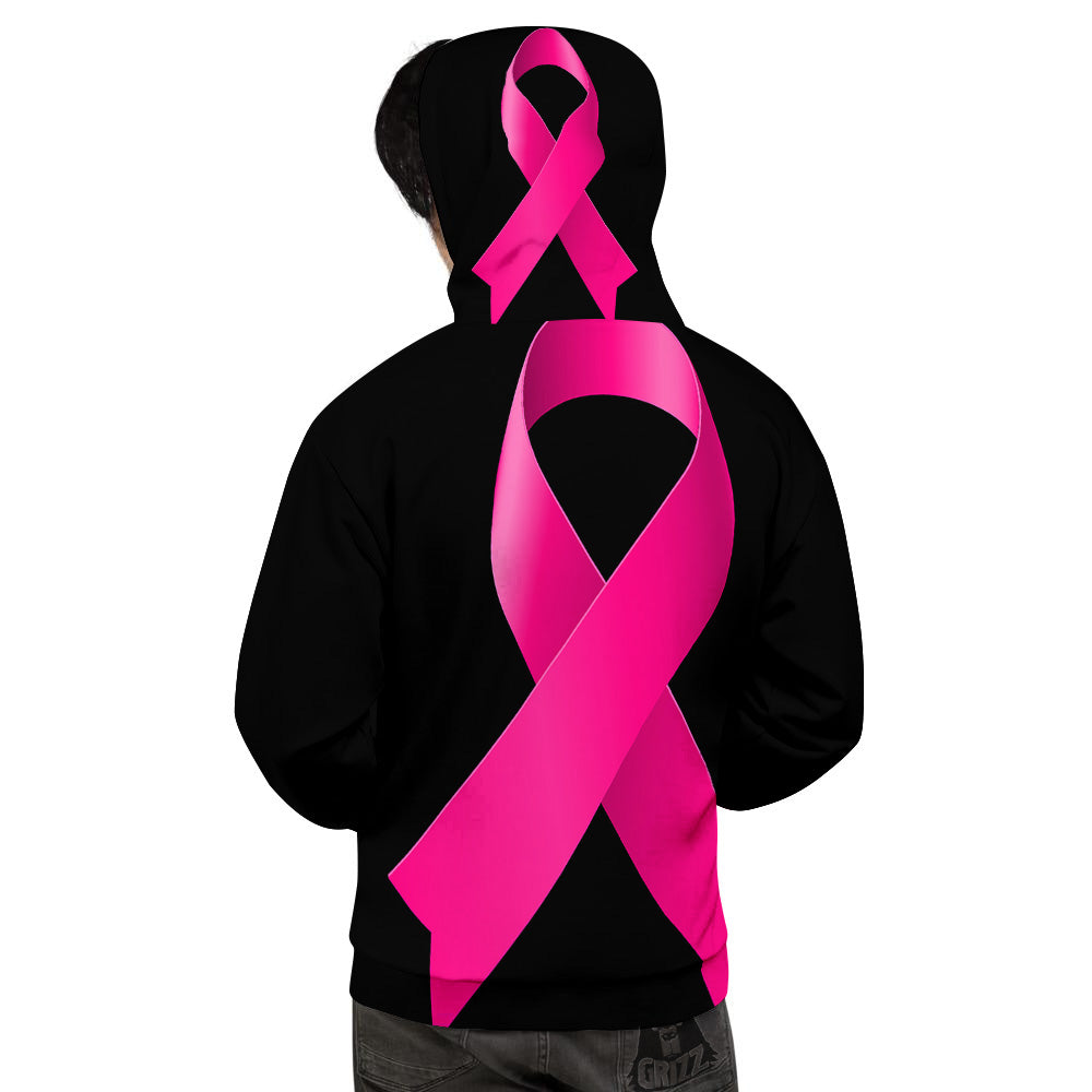 Symbol Breast Cancer Awareness Print Men's Hoodie-grizzshop