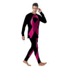 Symbol Breast Cancer Awareness Print Men's Pajamas-grizzshop