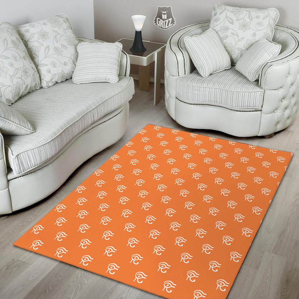 Symbol Eye Of Horus Pattern Floor Mat-grizzshop