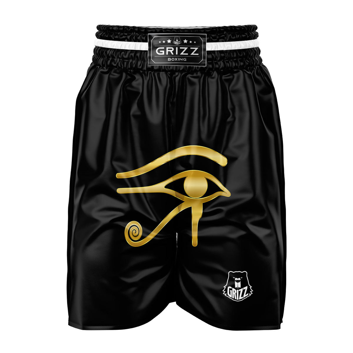 Symbol Eye Of Horus Print Boxing Shorts-grizzshop