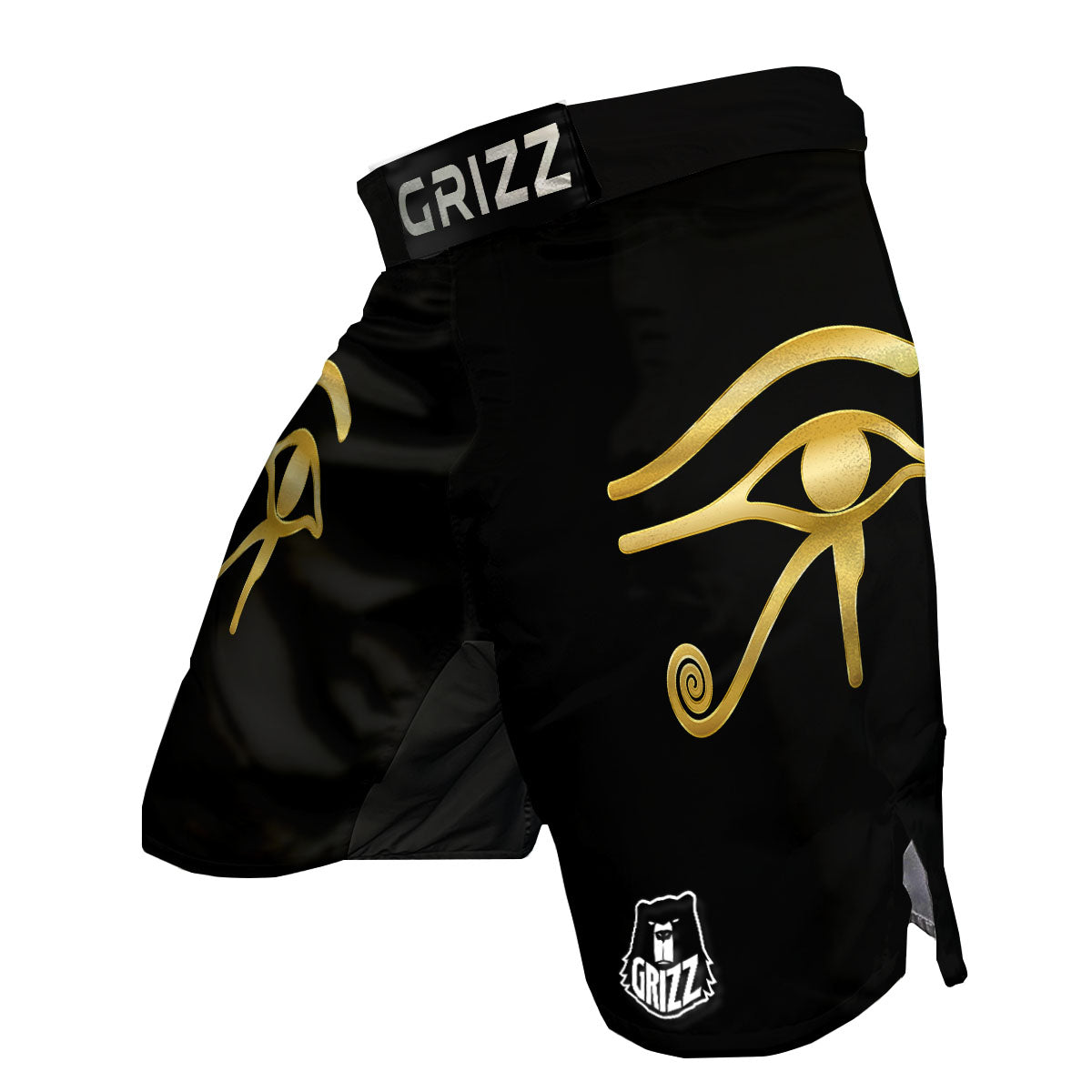 Symbol Eye Of Horus Print MMA Shorts-grizzshop