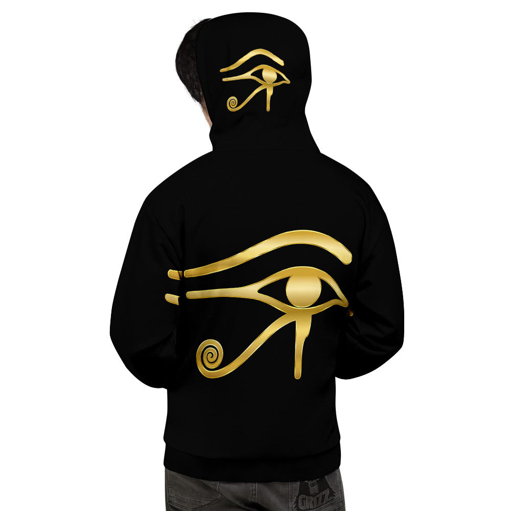 Symbol Eye Of Horus Print Men's Hoodie-grizzshop