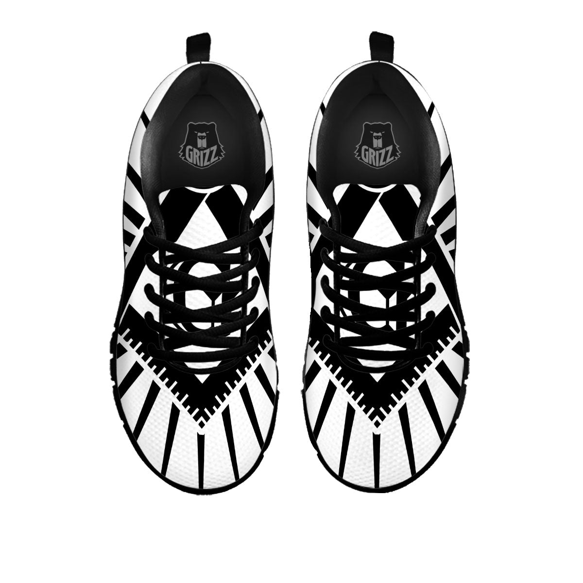 Symbol Freemasonry Print Black Sneaker-grizzshop