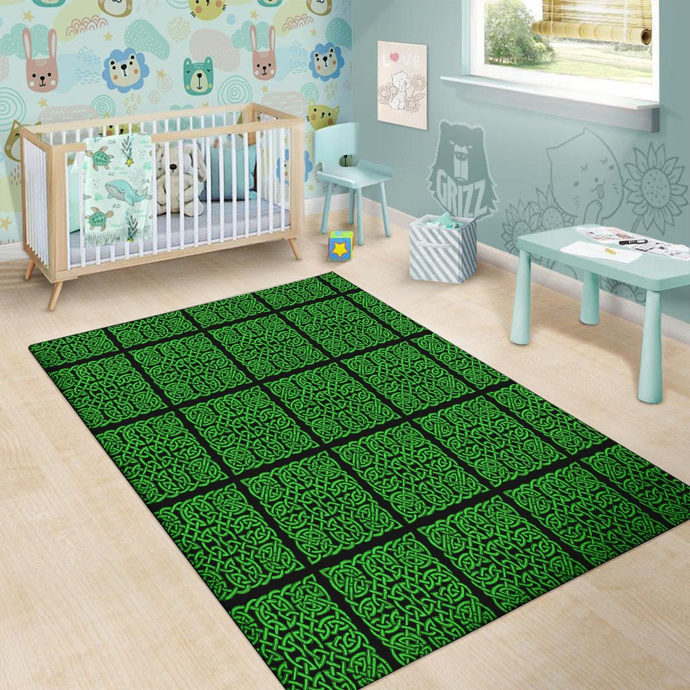 Symbol Irish Celtic Print Pattern Floor Mat-grizzshop