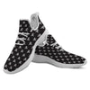 Symbol Pirate Skull Print Pattern White Athletic Shoes-grizzshop