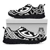 Symbol Viking Norse Runes Print Black Sneaker-grizzshop