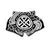 Symbol Viking Norse Runes Print Muay Thai Boxing Shorts-grizzshop