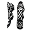 Symbol Viking Norse Runes Print Muay Thai Shin Guards-grizzshop