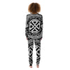 Symbol Viking Norse Runes Print Women's Pajamas-grizzshop