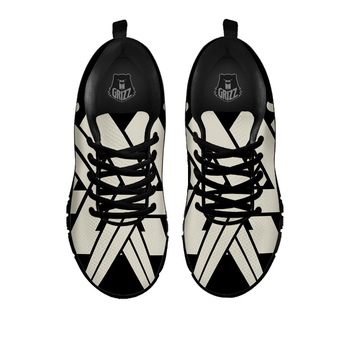 Symbol Viking Valhalla Print Black Sneaker-grizzshop