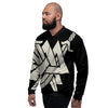 Symbol Viking Valhalla Print Men's Bomber Jacket-grizzshop