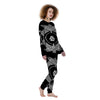 Symbol Viking Valknut Print Women's Pajamas-grizzshop