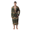 Symbols Of Ancient Egypt Print Pattern Men's Robe-grizzshop