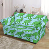 T rex Dinosaur Pattern Print Loveseat Cover-grizzshop