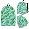 T rex Dinosaur Pattern Print Premium Backpack-grizzshop