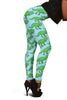 T rex Dinosaur Pattern Print Women Leggings-grizzshop