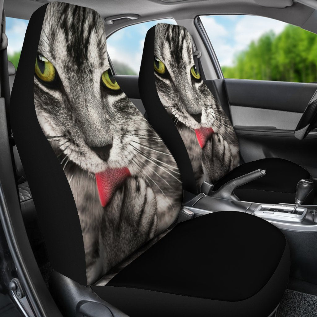 Tabby Cat Car Seat Covers-grizzshop