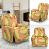 Taco Pattern Print Recliner Cover-grizzshop