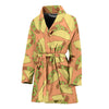 Taco Pattern Print Women Long Robe-grizzshop