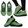 Taco Print Pattern Black Sneaker Shoes For Men Women-grizzshop