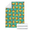 Taco Print Pattern Blanket-grizzshop