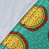 Taco Print Pattern Blanket-grizzshop