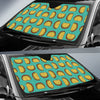 Taco Print Pattern Car Sun Shade-grizzshop