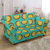 Taco Print Pattern Loveseat Cover-grizzshop