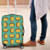 Taco Print Pattern Luggage Cover Protector-grizzshop