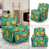 Taco Print Pattern Recliner Cover-grizzshop