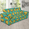 Taco Print Pattern Sofa Covers-grizzshop