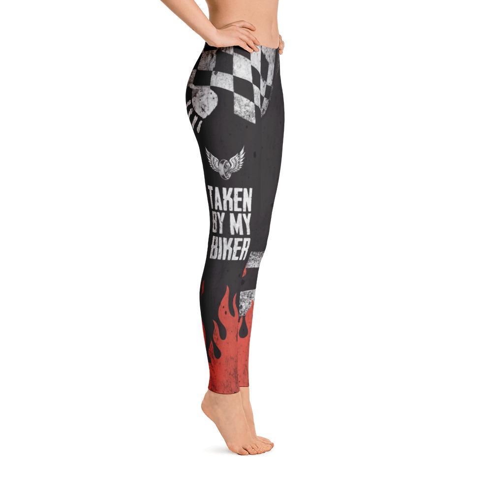 Taken by my Biker Women's Leggings-grizzshop