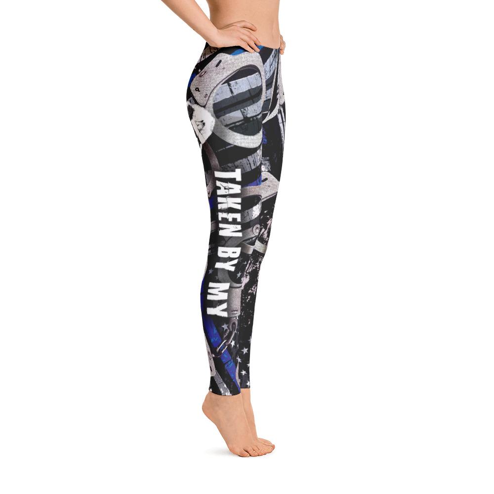 Taken by my Police Officer Women's Leggings-grizzshop