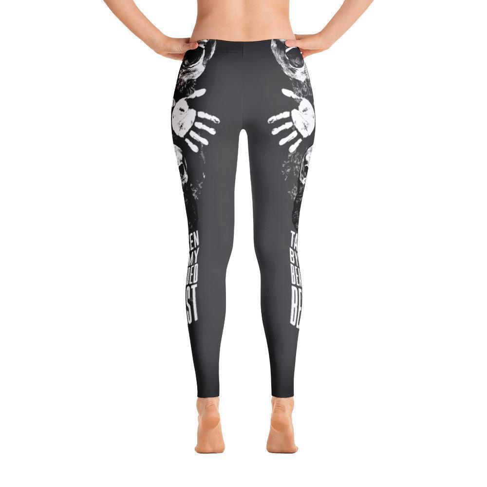 Taken by my bearded beast Women's Leggings-grizzshop