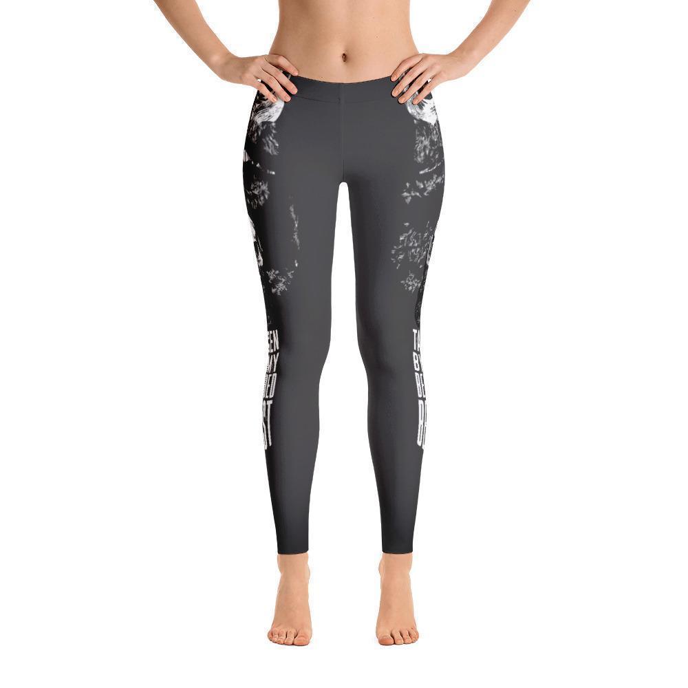 Taken by my bearded beast Women's Leggings-grizzshop