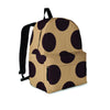 Tan And Black Polka Dot Backpack-grizzshop