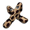 Tan And Black Polka Dot Muay Thai Shin Guard-grizzshop