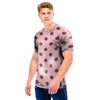 Tan And Brown Polka Dot Men T Shirt-grizzshop