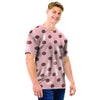 Tan And Brown Polka Dot Men T Shirt-grizzshop