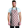 Tan And Brown Polka Dot Men's Apron-grizzshop