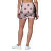 Tan And Brown Polka Dot Mini Skirt-grizzshop