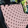 Tan And Brown Polka Dot Pet Car Seat Cover-grizzshop