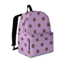 Tan And Brown Tiny Polka Dot Backpack-grizzshop