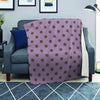 Tan And Brown Tiny Polka Dot Blanket-grizzshop