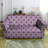 Tan And Brown Tiny Polka Dot Loveseat Cover-grizzshop