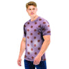 Tan And Brown Tiny Polka Dot Men T Shirt-grizzshop