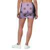 Tan And Brown Tiny Polka Dot Mini Skirt-grizzshop