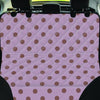 Tan And Brown Tiny Polka Dot Pet Car Seat Cover-grizzshop